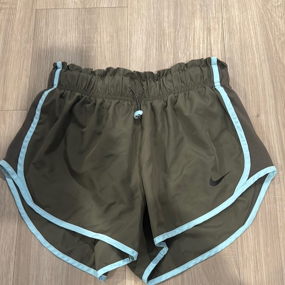 Nike Women's Olive Green Shorts